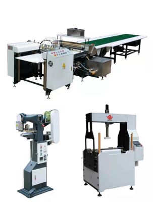 Linha de produção semiautomática máquinas da cartonagem